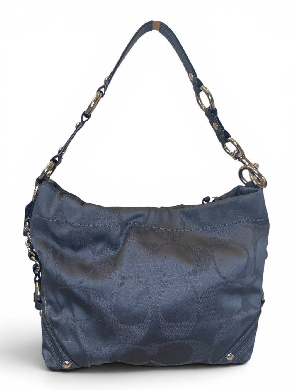 Coach Signature Carly Hobo Shoulder Bag F1583 - Gem